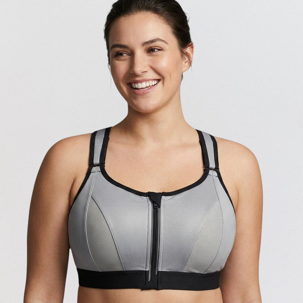 Brassière Zippée Anti-Rebond