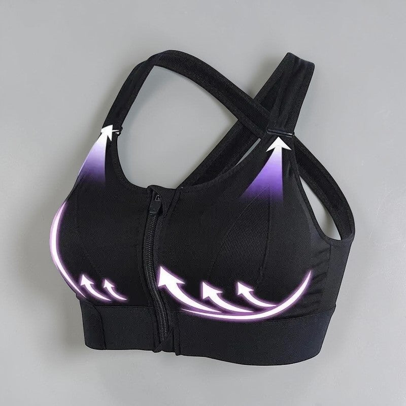 Soutien-gorge® Zippé Antichoc