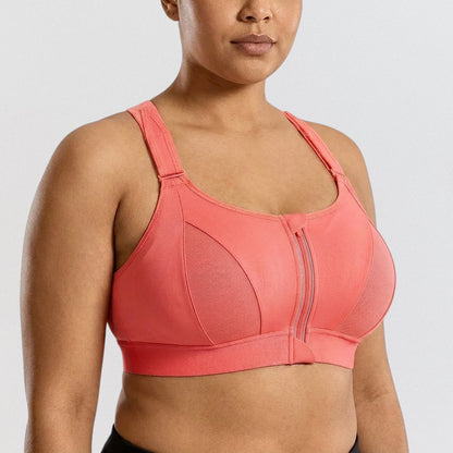 Brassière Zippée Anti-Rebond